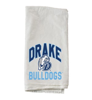 Logo Arch Drake University Towel